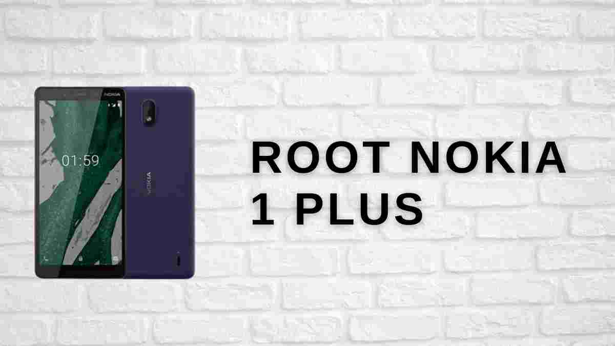 Root Nokia 1 Plus