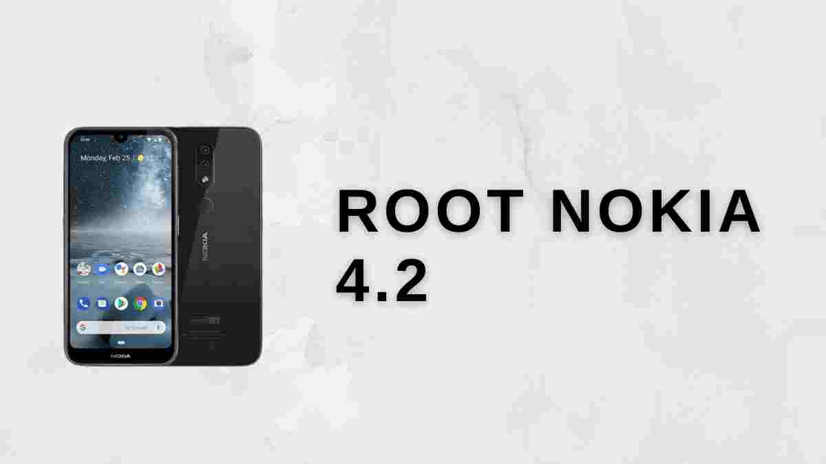 Root Nokia 4.2