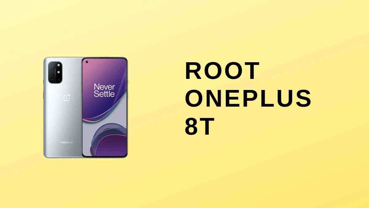 Root OnePlus 8T