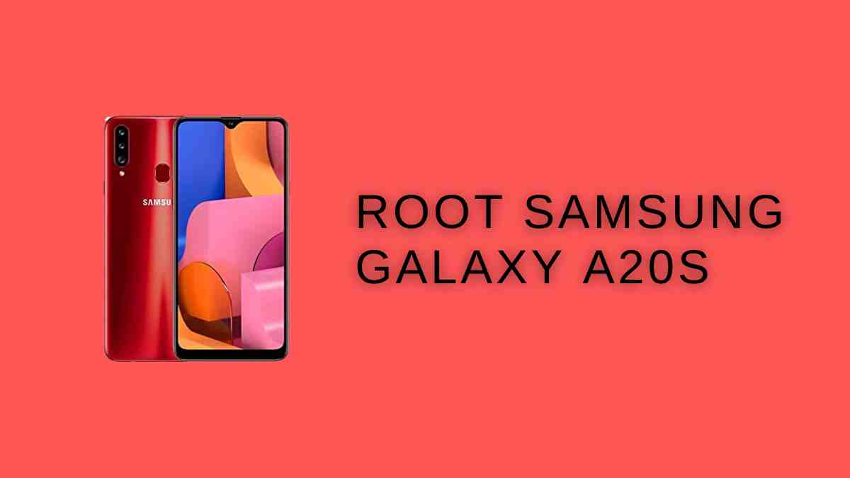 Root Samsung Galaxy A20s