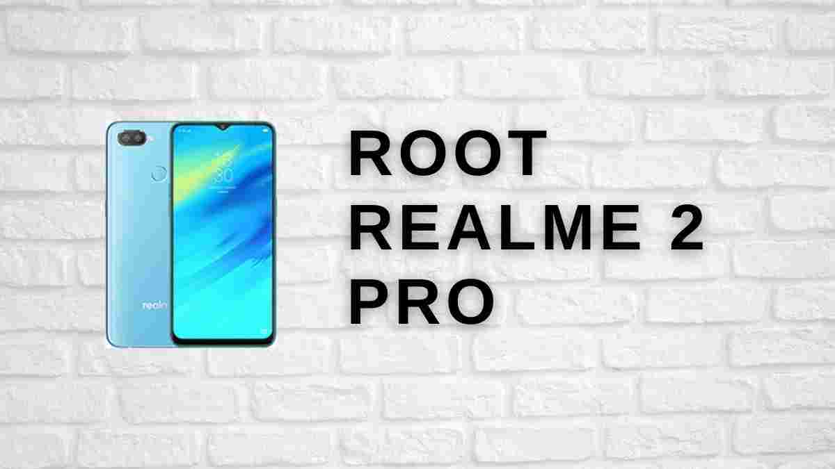 root realme 2 Pro