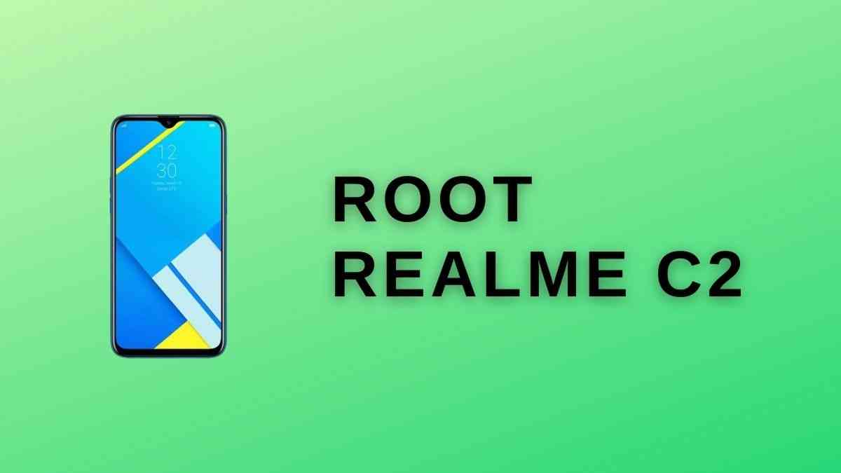 root realme c2
