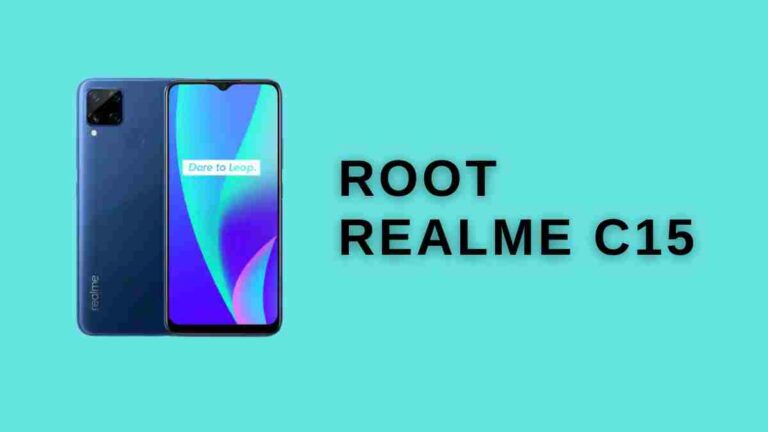 How To Root Realme C15 With And Without Pc 7624