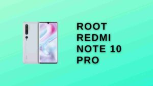 root redmi note 10 pro in pc