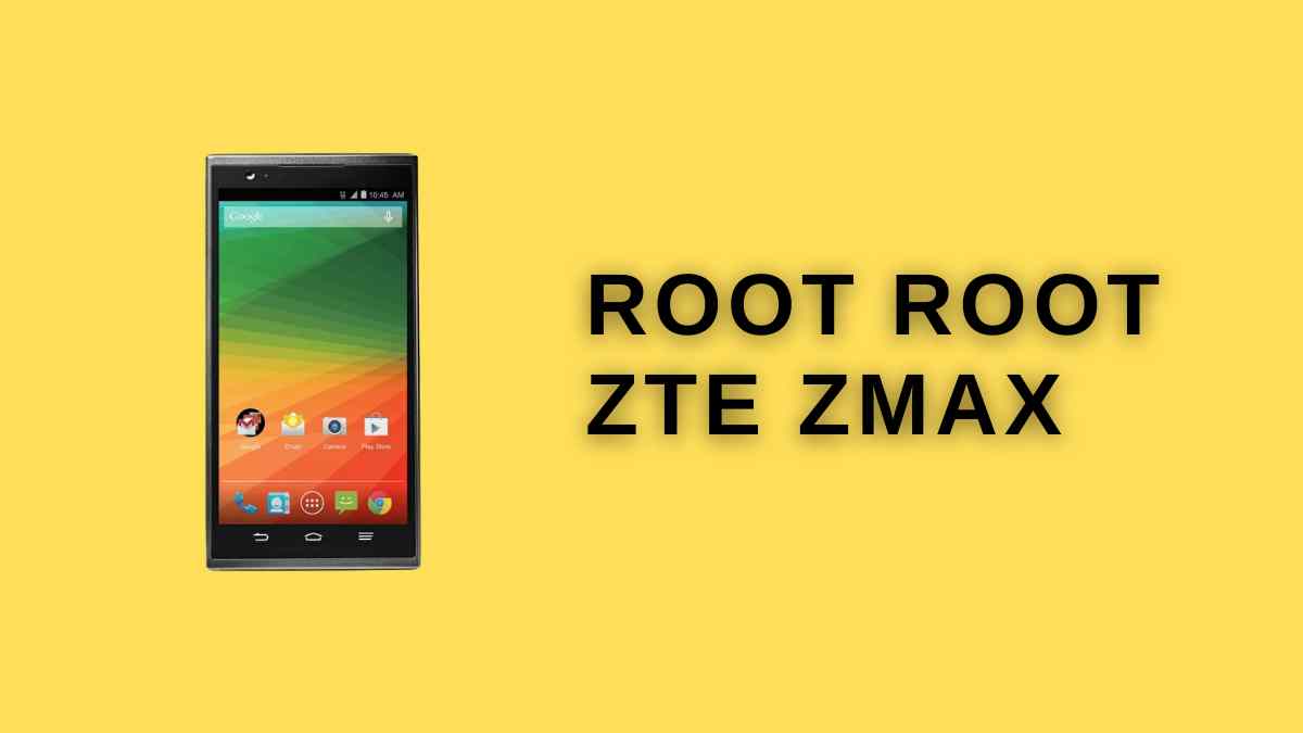 Root ZTE ZMax