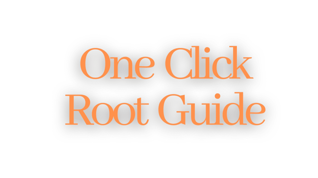 single click root