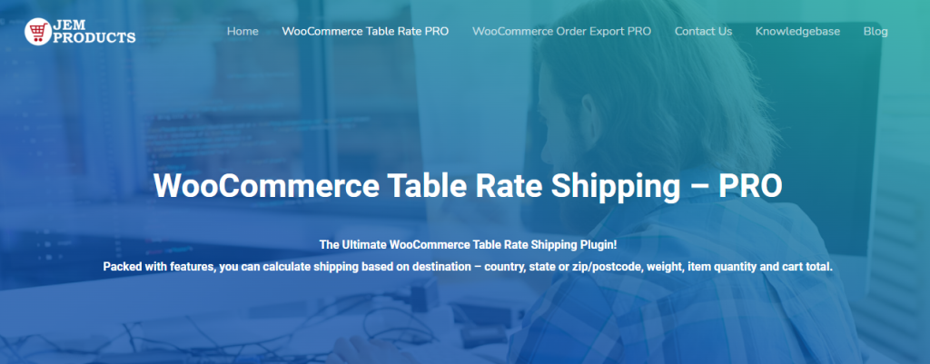 WooCommerce Table Rate Shipping 