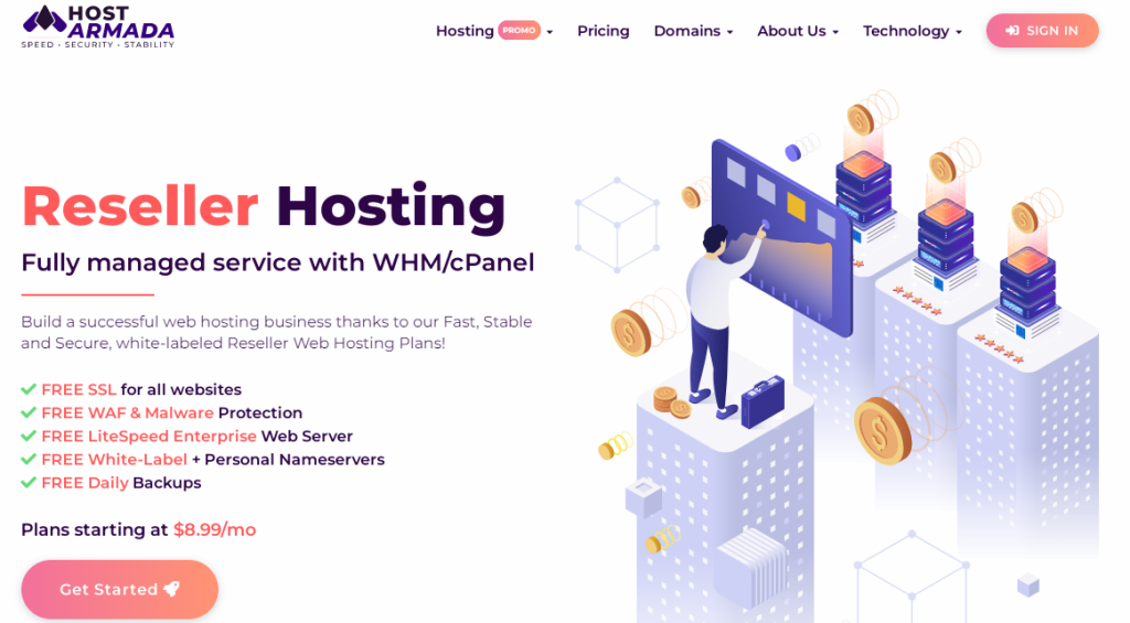 Cloud Reseller Hosting