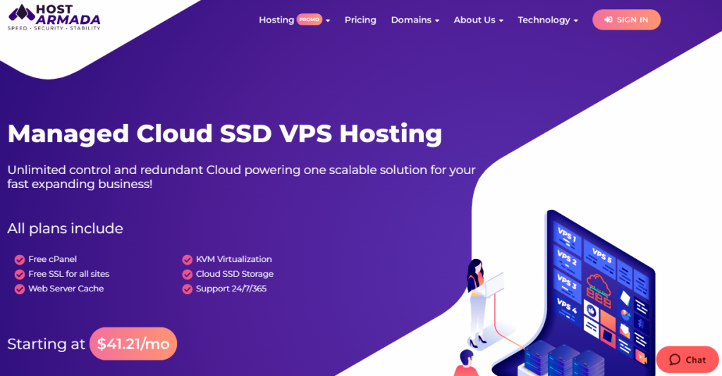 Cloud SSD VPS Hosting