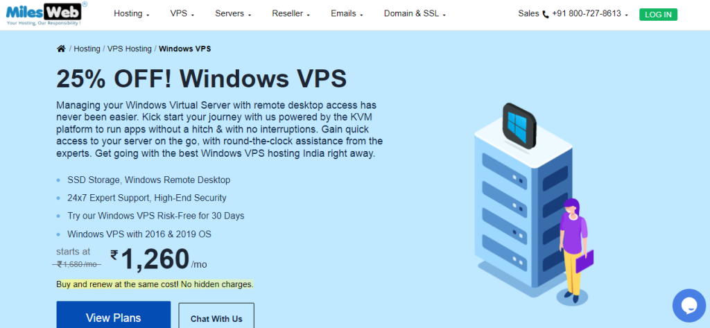 Windows VPS Hosting