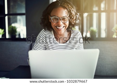 Woman with laptop