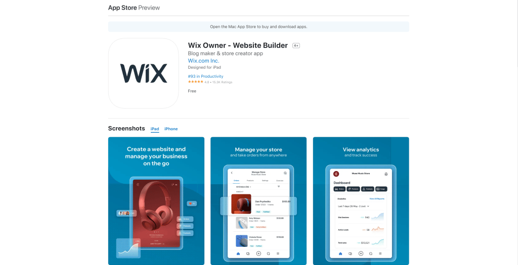 Wix tool