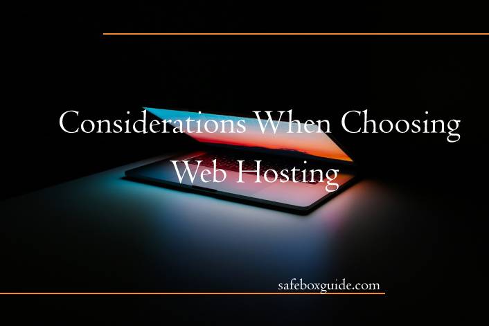 15 Key Considerations When Choosing Your Web Hosting