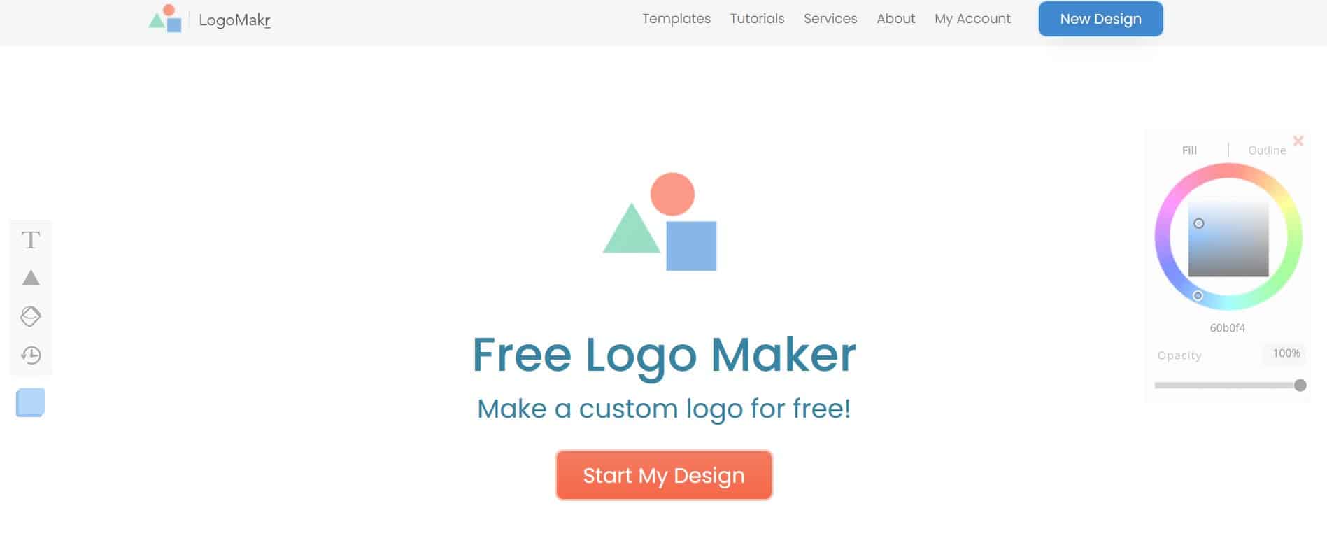 LogoMakr design tool