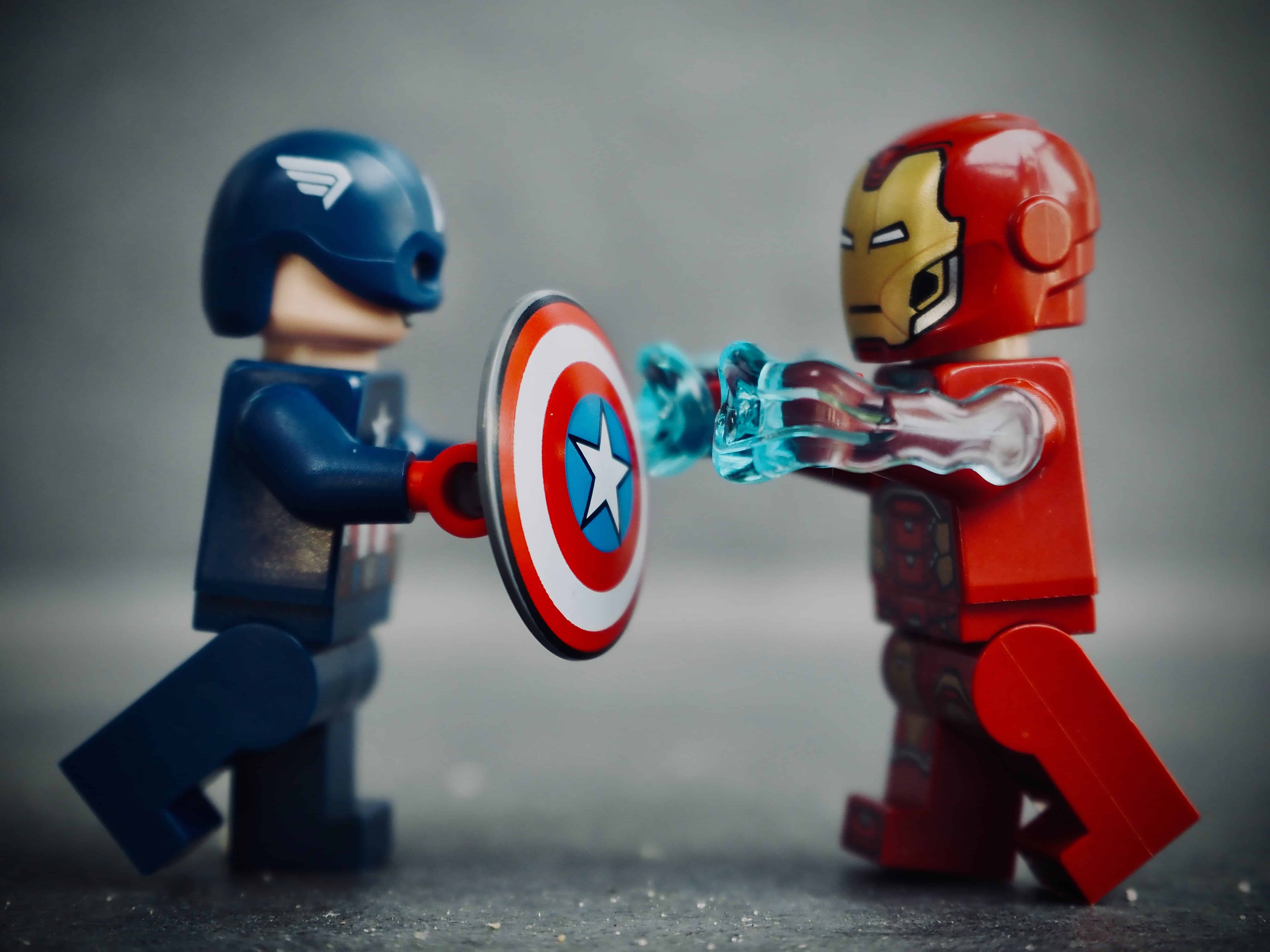 Iron Man and Captain America