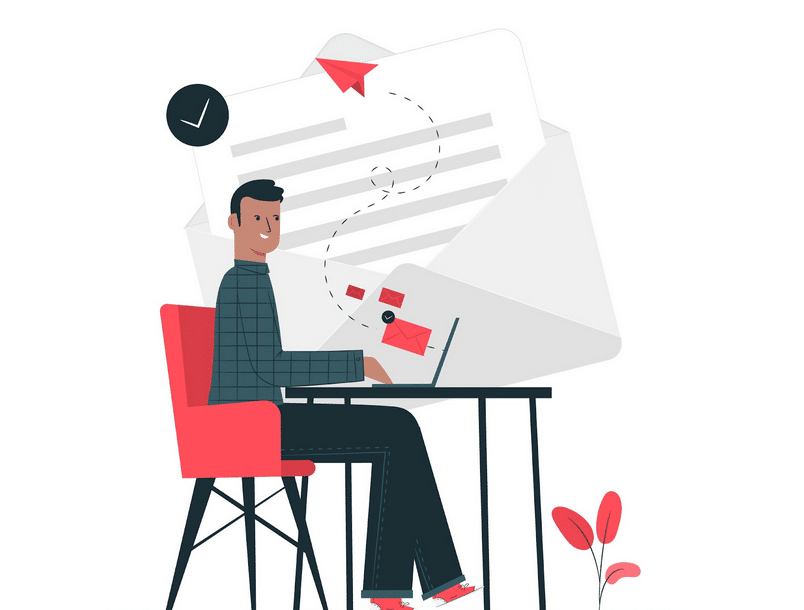 email sending illustration